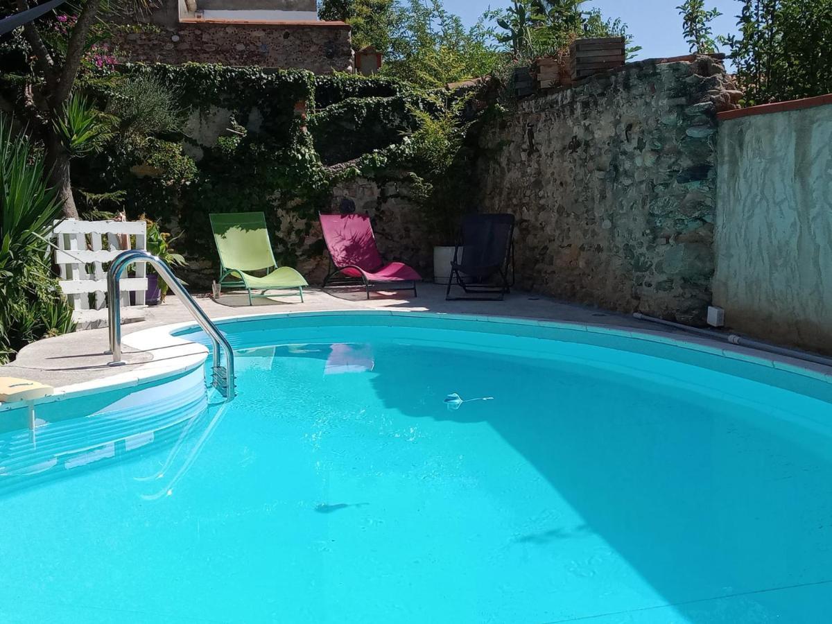 Belle Maison De Caractere Dans Village Et Sa Piscine Privee 7 Pers- 3 Chambres - 12 Rue Emile Zola Millas Exterior photo